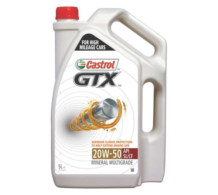 Castrol Gtx Oil (5L)