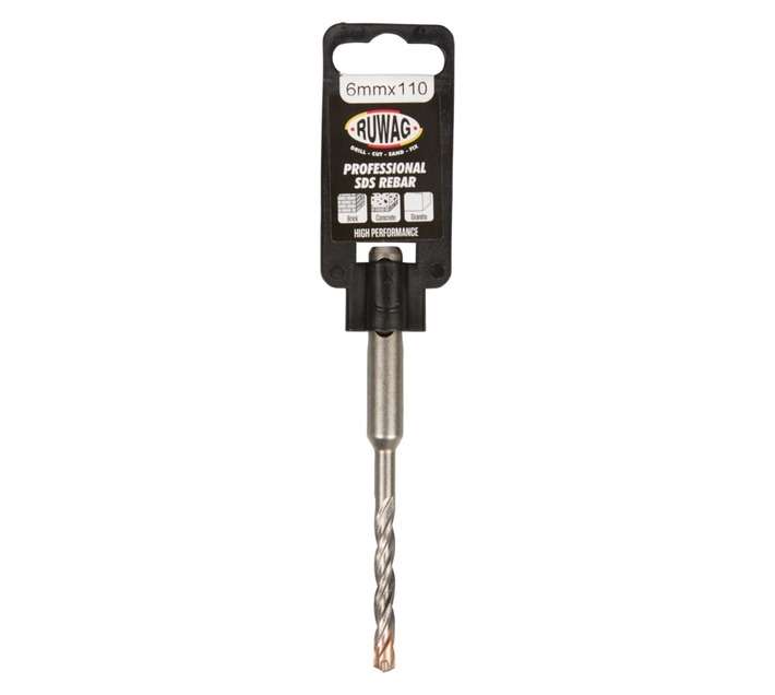 Ruwag 6 x 50 x 110mm SDS ReBar Professional Drill Bit