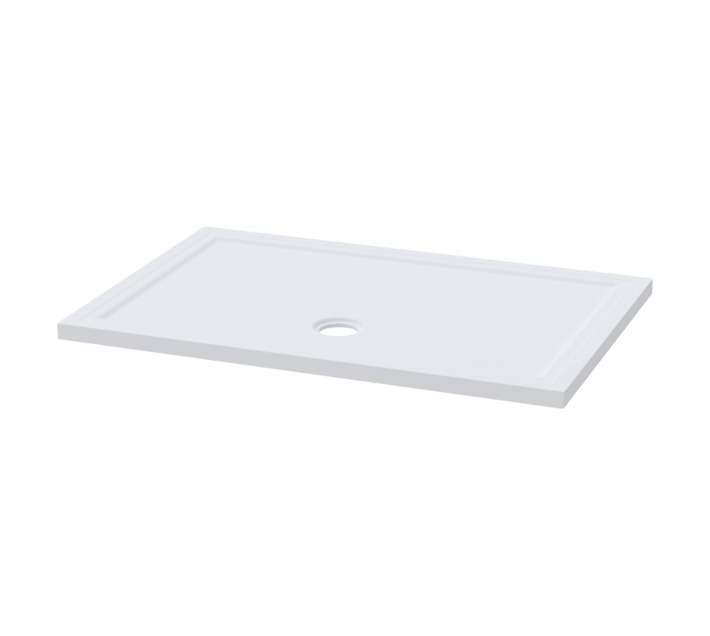 Lusso Katie Rectangular Shower Tray - White