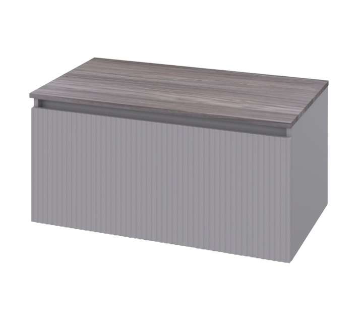 Lapana Duco Vanity Cabinet - Light Grey (800mm)