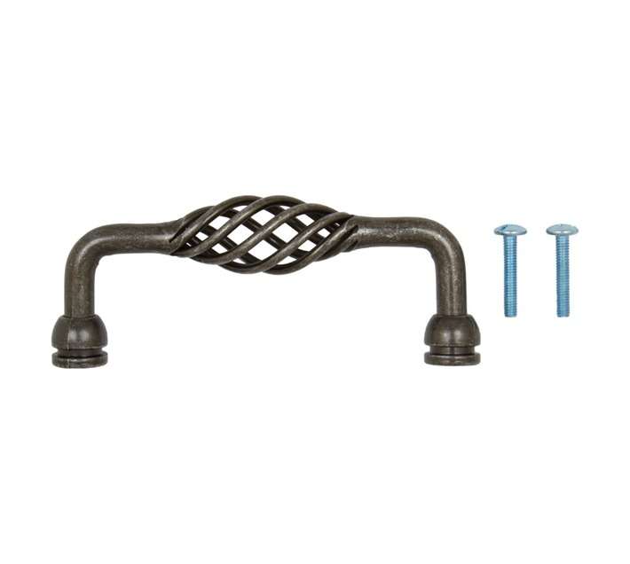 Home and Kitchen 68853 Nest Handle - Pewter (96mm)