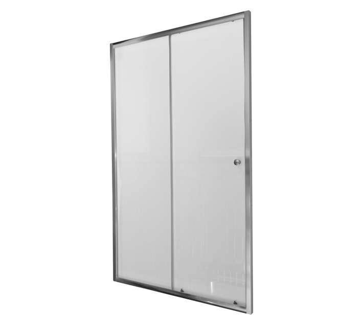 Lusso Single Slider Shower Door - Chrome (1200 x 40 x 1900mm)