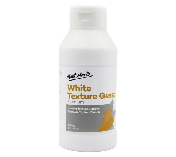 Mont Marte Texture Gesso - White (520ml)