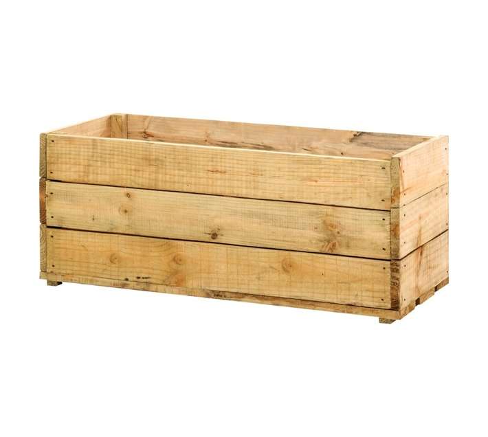 First Dutch Brands Large Wooden Planter (900 x 400 x 390mm)