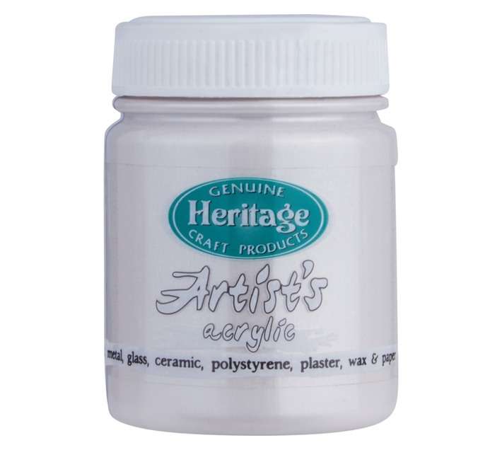 Heritage Metalics - Pearl White (100ml)