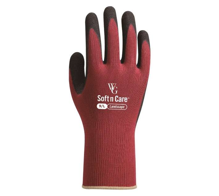 Towa Large Landscape Garden Glove - Burgundy (Size 9)