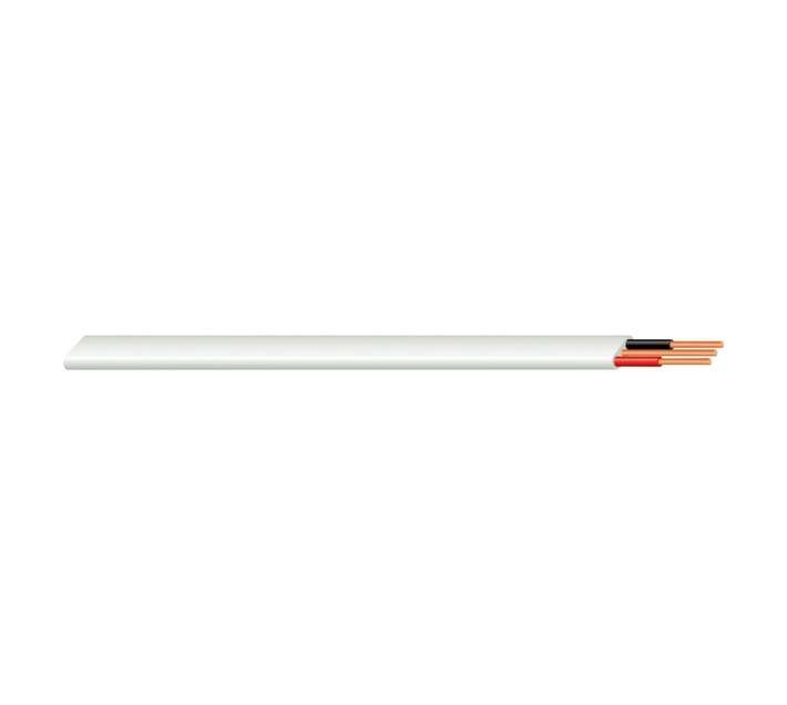 GTEC2.5K02CSWWRC1 Flat Twin and Earth Cable - White (2.5mm x 100m)