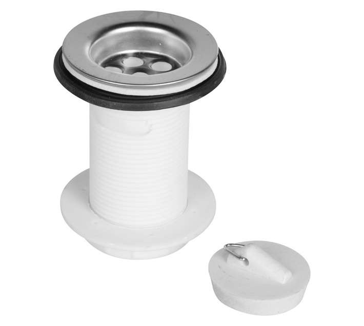 Plumbpride Unslotted PVC Basin Waste (32mm)