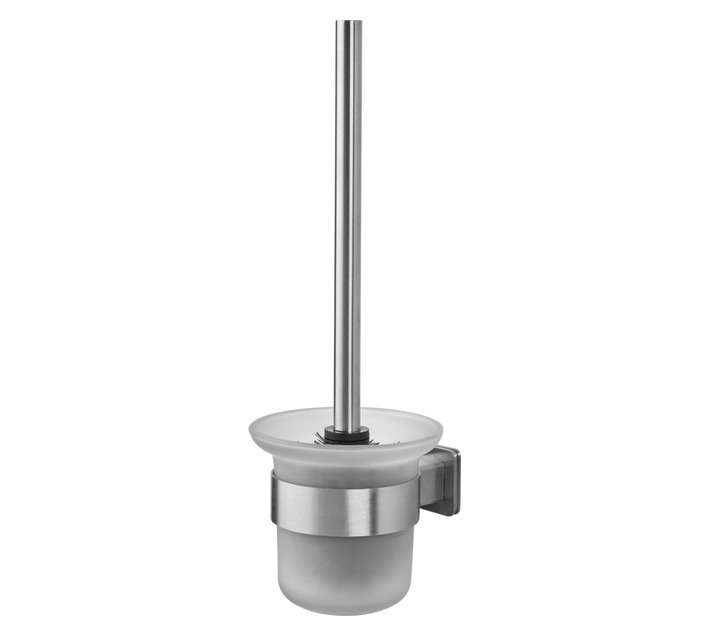 Steelcraft Stainless Steel Square Nordic Toilet Brush and Holder