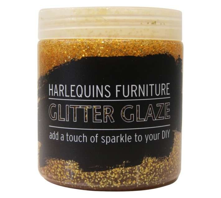 Harlequin Paints Bling Bling Glitter Glaze - Gold (450ml)