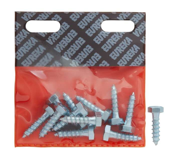 Eureka 1CC10U 8 x 30mm Coach Screw Galvanised (12 Pack)