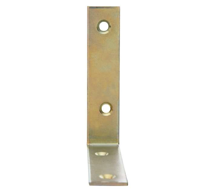 Vormann Chair Angles - Yellow Galvanised (80mm x 18mm)