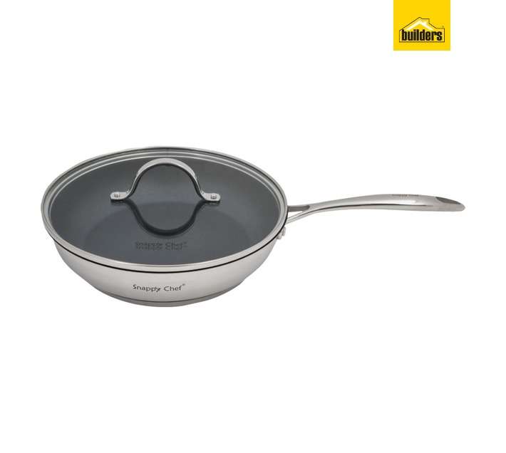 Snappy Chef Platinum Frying Pan - Silver (260mm)