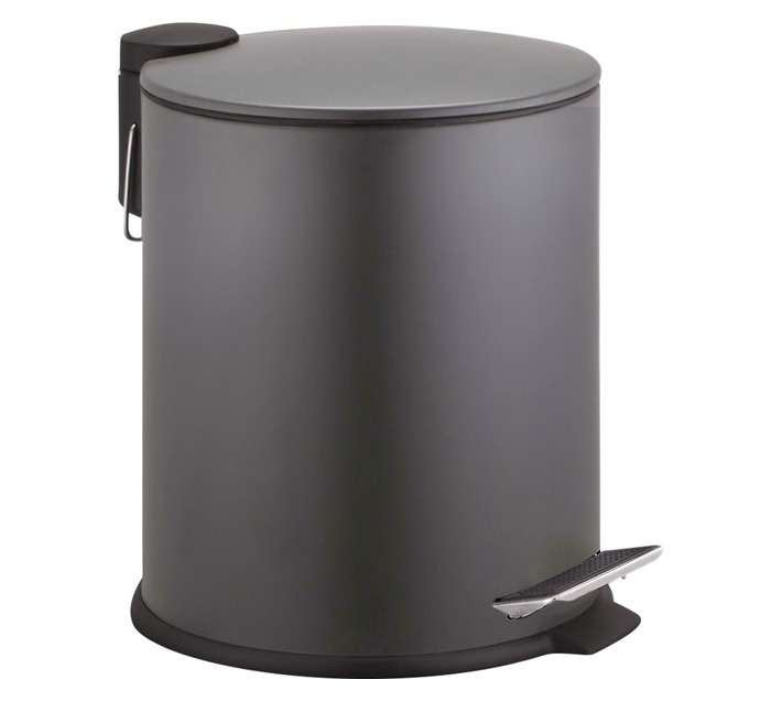 First Dutch Brand Pedal Bin - Matt Grey (5L)