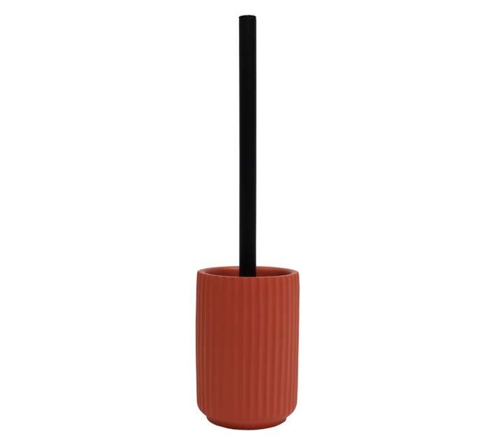 Lusso Toilet Brush - Sandstone Orange