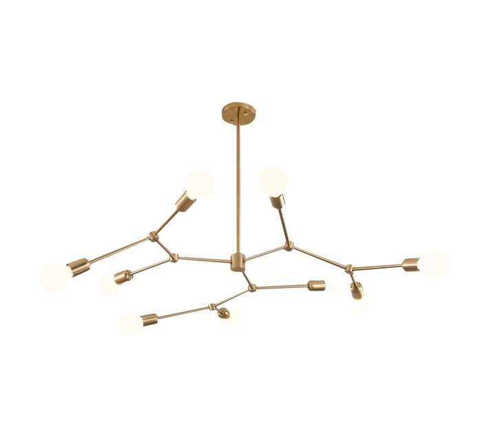 Bright Star Lighting Retro Chandelier - Bronze (9W)