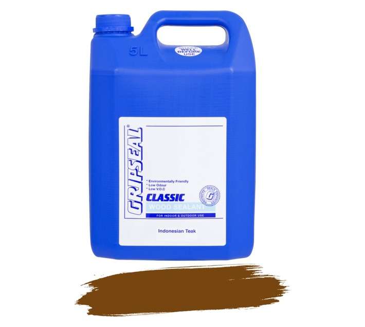 Gripseal Wood Sealant - Indonesian Tea (5L)