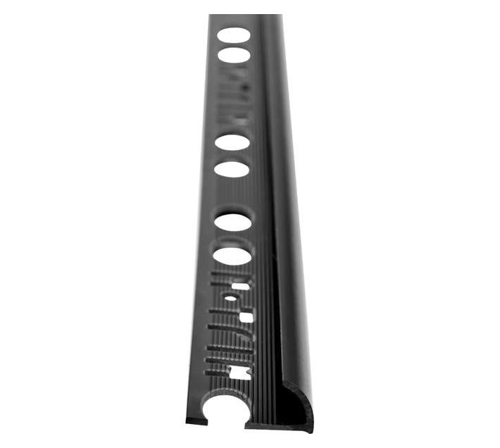 M-Trim PVC Round Edge Trim - Black (2500 x 9mm)