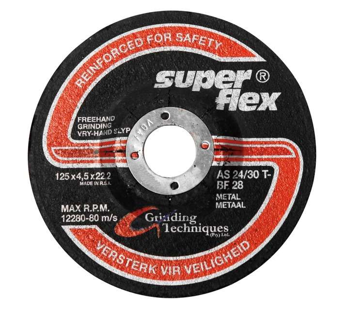 Superflex Standard Steel Grinding Disc (125 x 4.5mm)