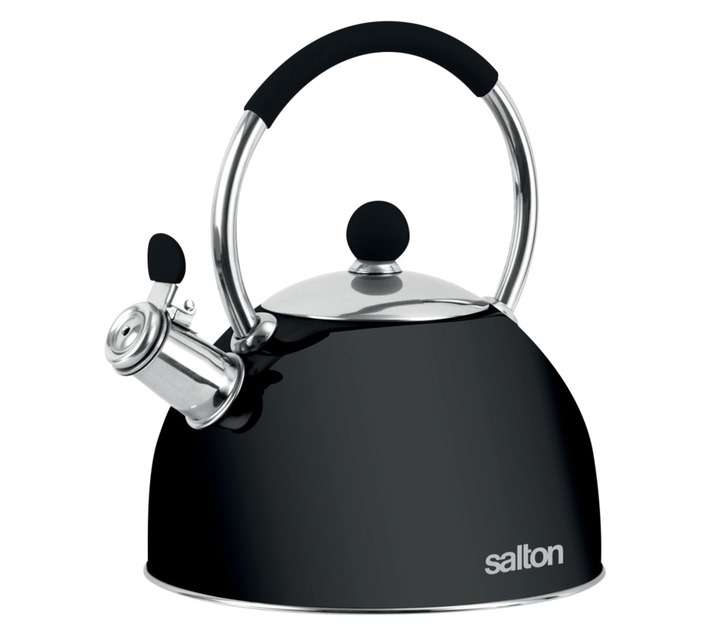 Salton SSTKR2.5 Stove top Kettle - Black/Silver (2.5L)