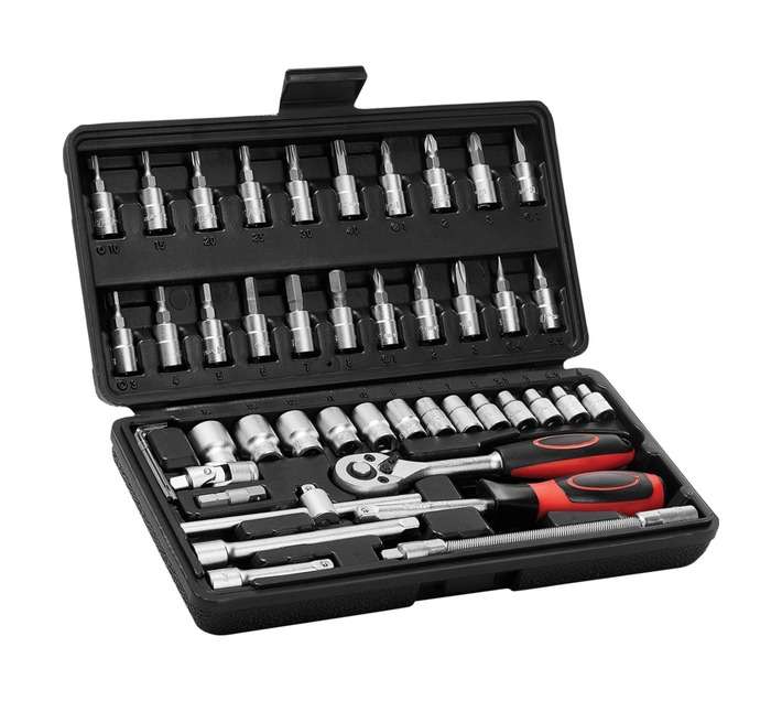 Grip Socket Wrench Set - (46 Piece)