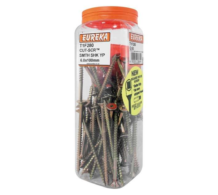 Eureka 6 x 100mm Cut/Screw Smooth Shank Yp (Q65)