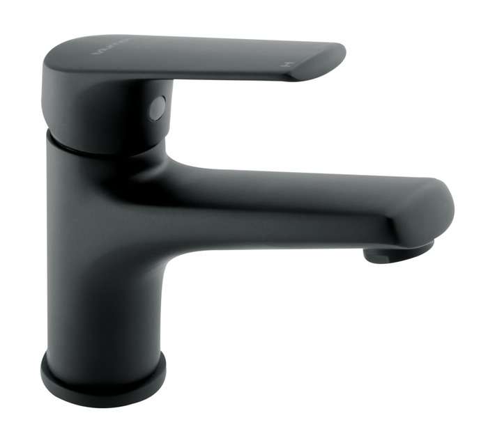 Magnetite Short Body Basin Mixer - Black