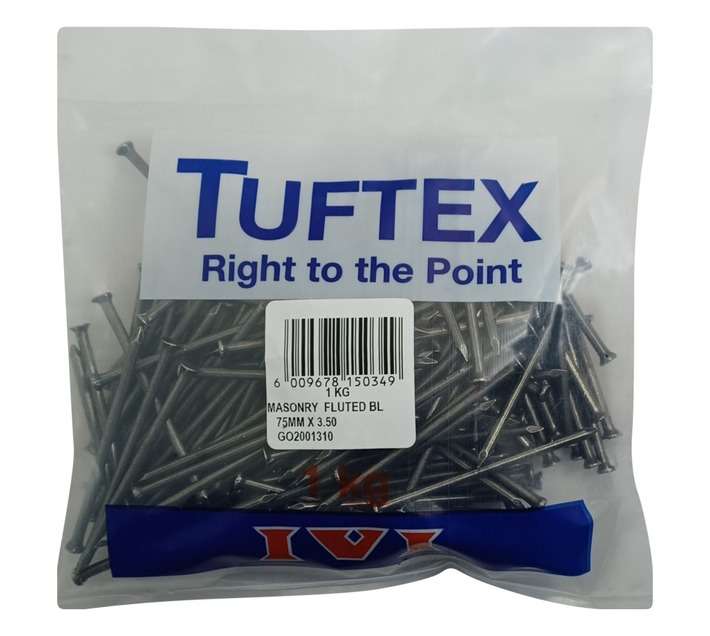 Tuftex GO2001310 Fluted Nails (75mm)