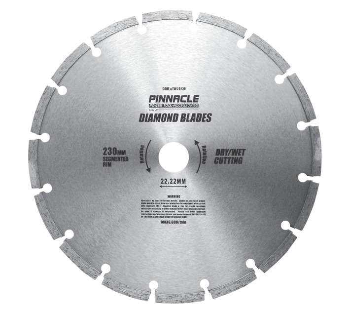 Pinnacle Segmented Diamond Blade (230mm)