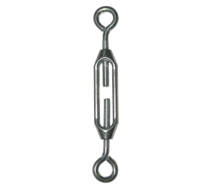 Active Hardware Light Duty Eye To Eye Turnbuckle - Silver (90 x 10 x 5mm)