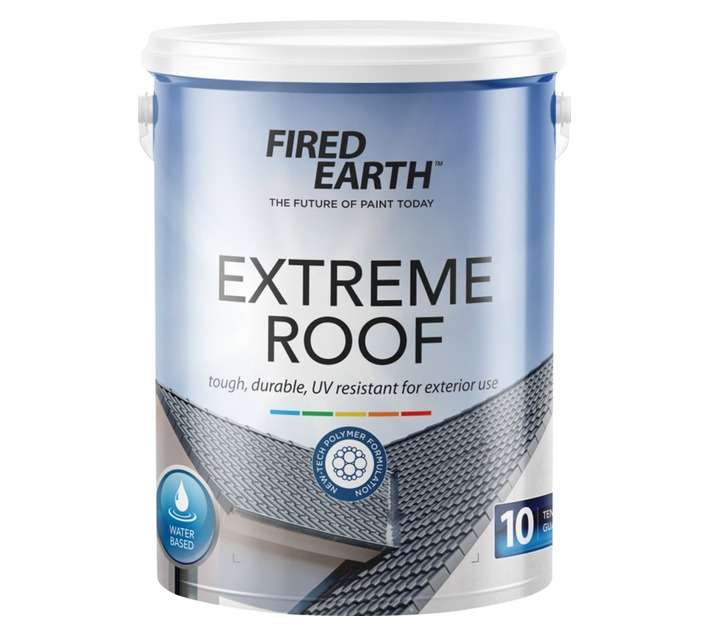 Fired Earth Extreme Roof Acrylic - Green (5L)