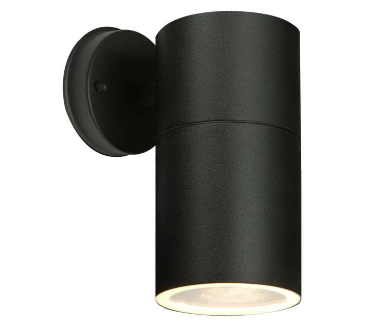 Design House Wall Washer Single 1 Light Matt Black