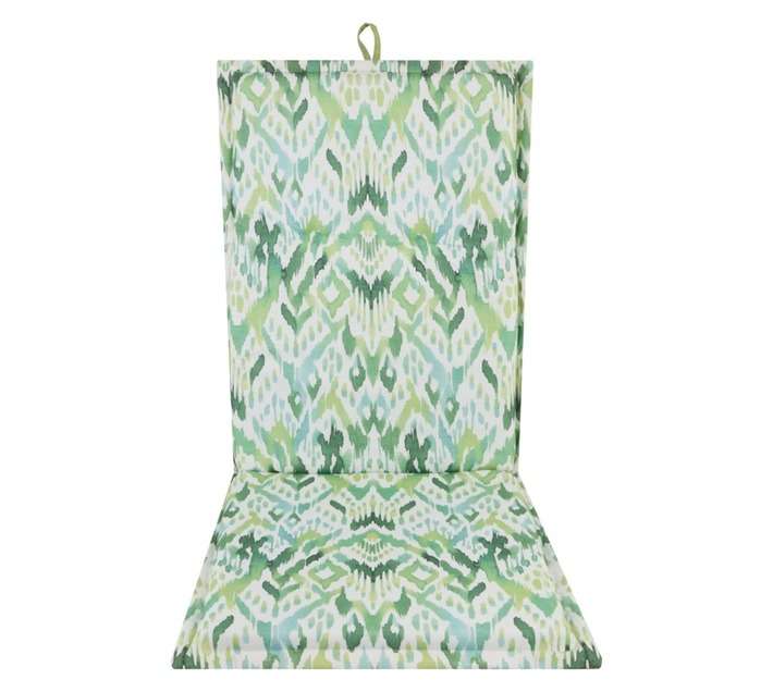 Design House Ikat Highback Cushion - Green
