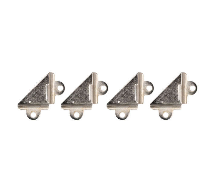 Dejay Small Mirror Corner - Nickle Plated 5mm (4 Piece)