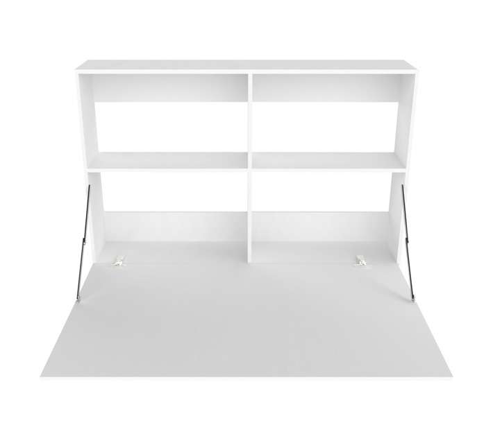 Home and Kitchen Junior Fold Up Desk - White (820 x 520 x 150mm)