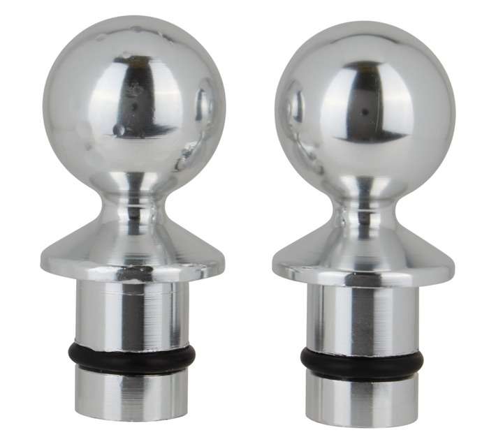 Gypsey Finial Ball - Chrome (28mm)