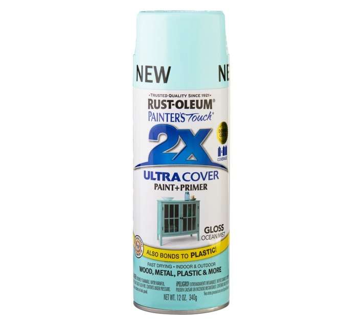 Rust-Oleum Spray Paint Touch 2X Ultra Cover - Gloss Ocean Mist (340g)