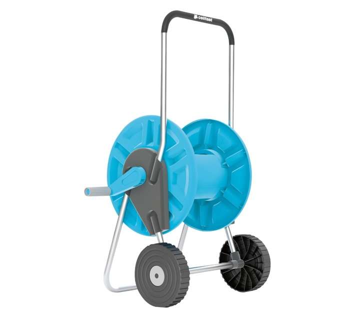 Cellfast CF55-250 Hose Cart Aluplus- Black/Blue (12mm) 45m