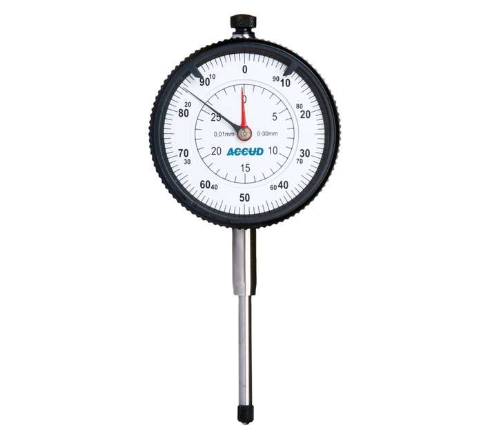 Accud AC229-020-11 Dial Indicator - Silver (20mm)