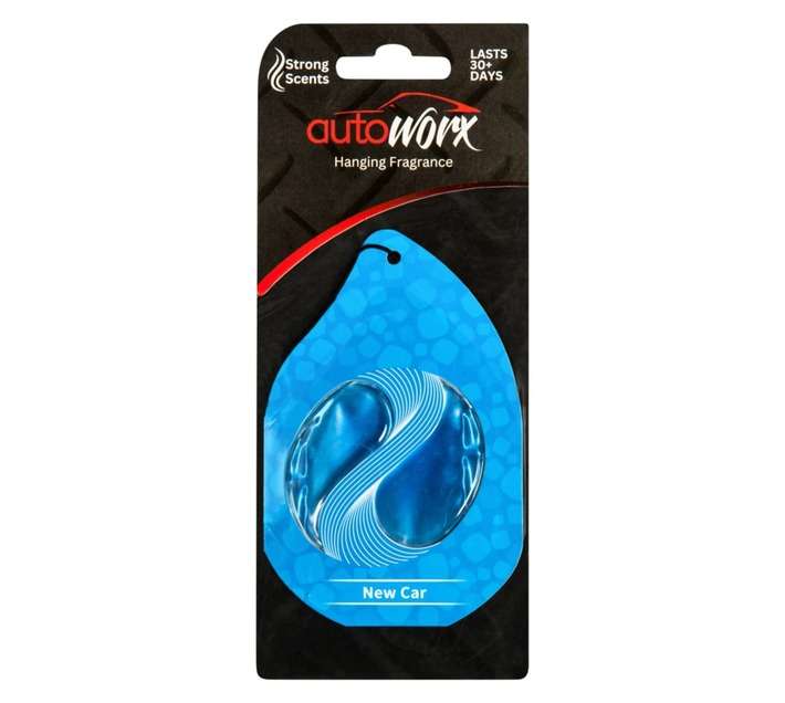 Autoworx AWFH2 Air Hanging Car Air Freshener - New Car