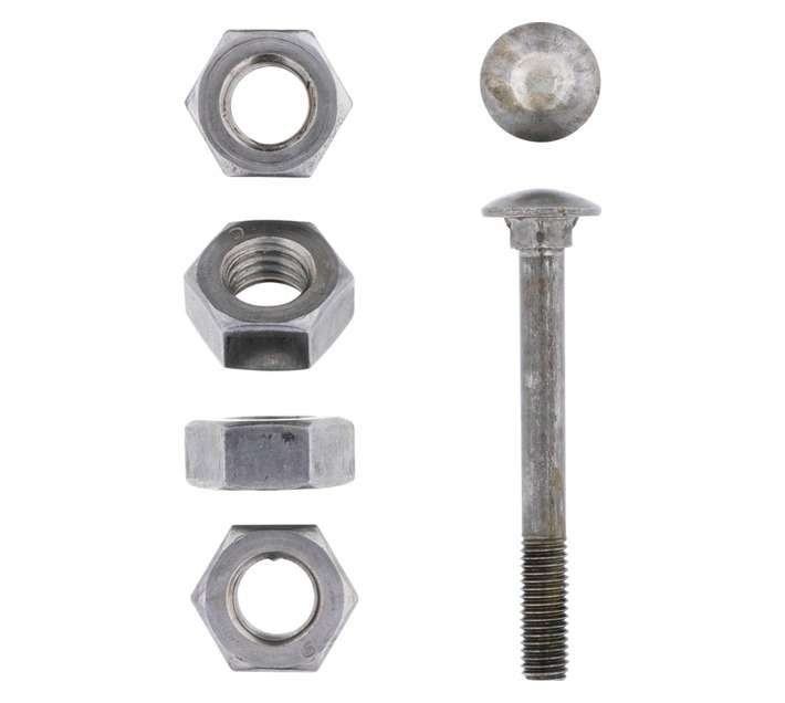 Eureka 100 x Cup Square Bolt and Nut (10 x 10 x 90mm)