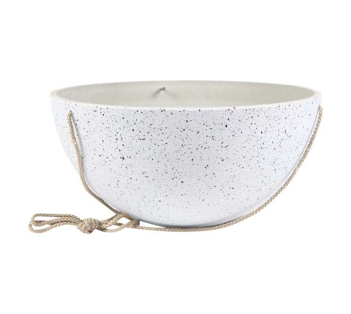 TS Cera-Mix Nova Terrazzo Hanger - White (250 x 250 x 120mm)