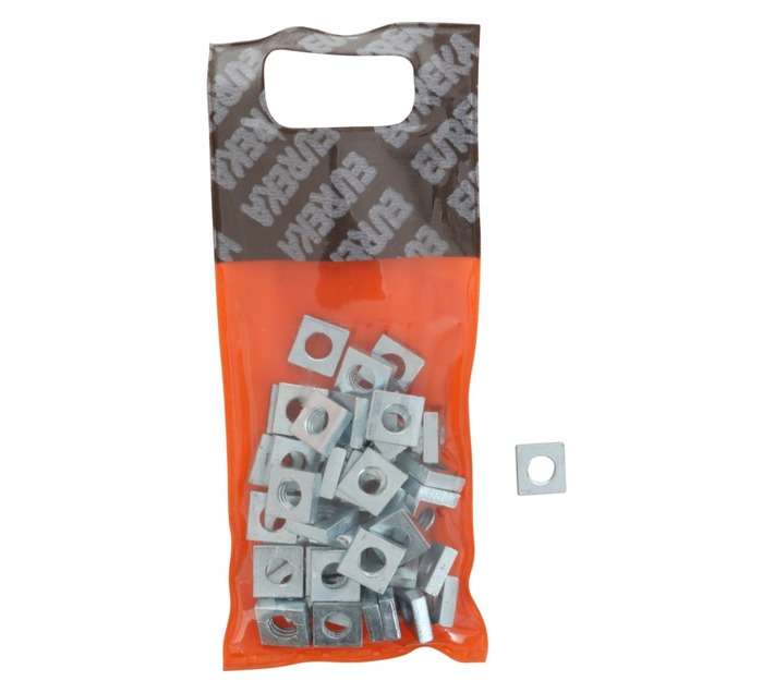 Eureka Zinc Plated Square Nut (6mm)