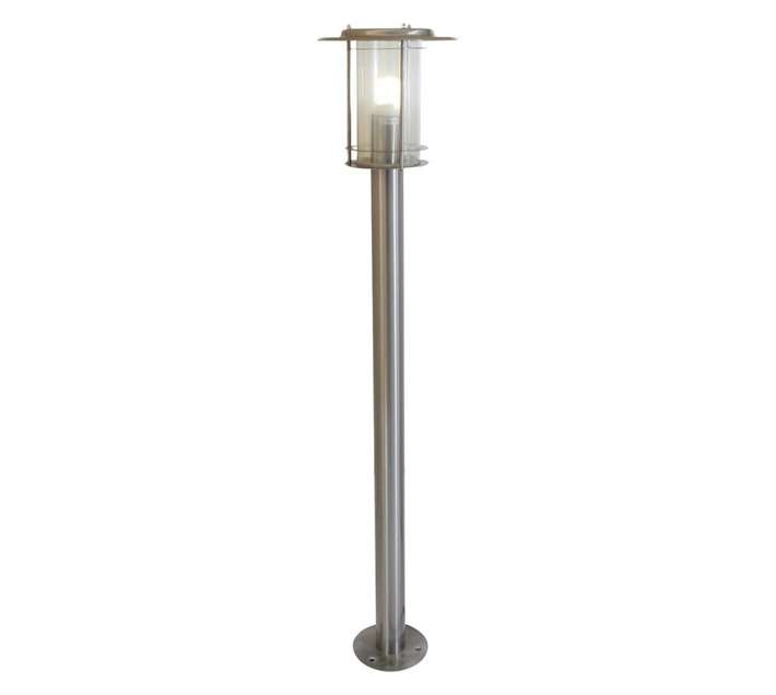 Eurolux Pedestal Light - Satin Chrome