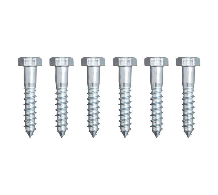Eureka 1CC50U 12 x 65mm Coach Screw Galvanised (6 Pack)