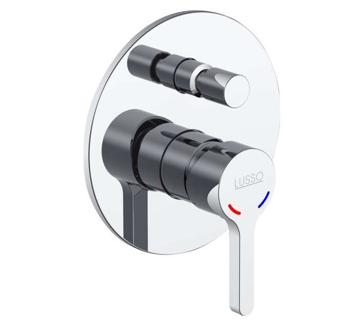 Lusso Tronto Concealed Diverter Mixer - Chrome (150 x 65 x 150mm)
