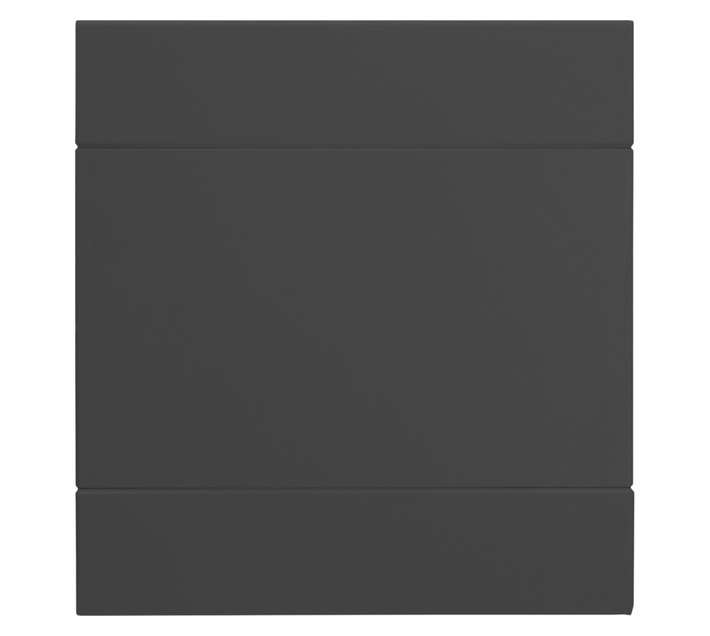 Veti 2VC261 Blanking 4x4 Plate Cover - Charcoal