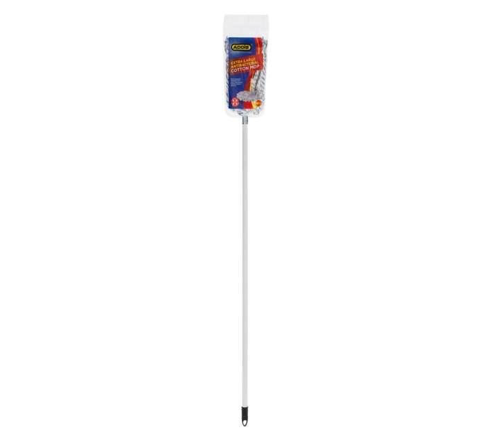 Addis Anti-Bacterial Cotton Mop - Black and White