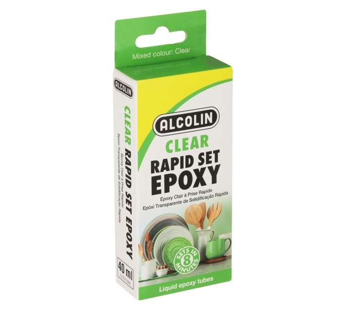 Alcolin Rapid Liquid Epoxy Adhesive Set (2 x 20ml)