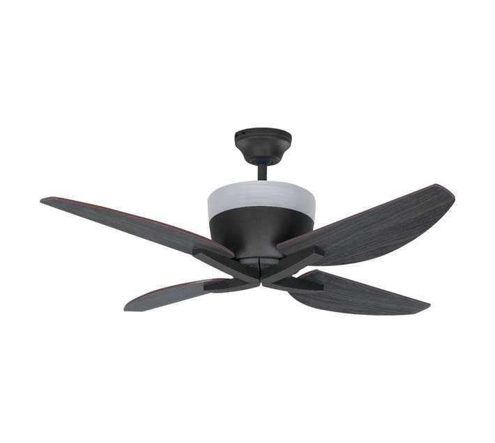 Decor Centre 4 Blade Summit Orb Ceiling Fan - Dark Oark (1070mm)